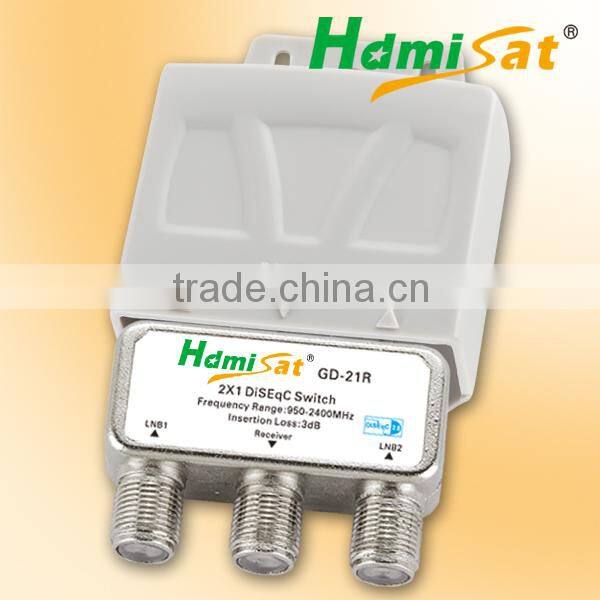 Waterproof 2 in 1 DiSEqC Switch Support