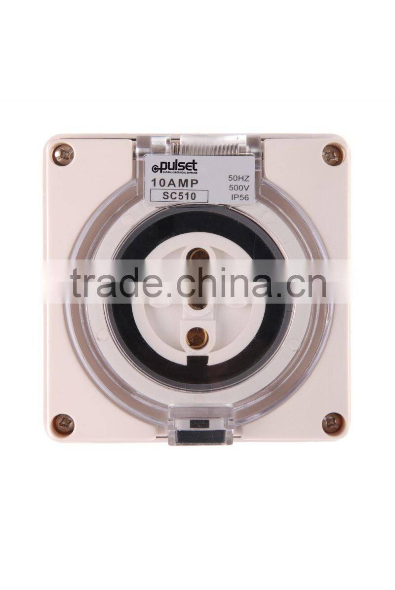 Three Phase 5 Round Pin Socket 50A