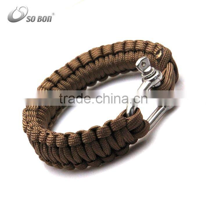 survival lighter paracord clasp 550 paracord survival bracelet fire for sale
