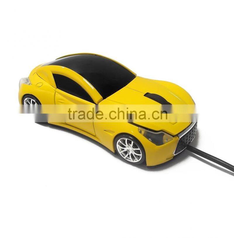 Wired car shape mouse optical mouse laptop mouse usb mouse wireless