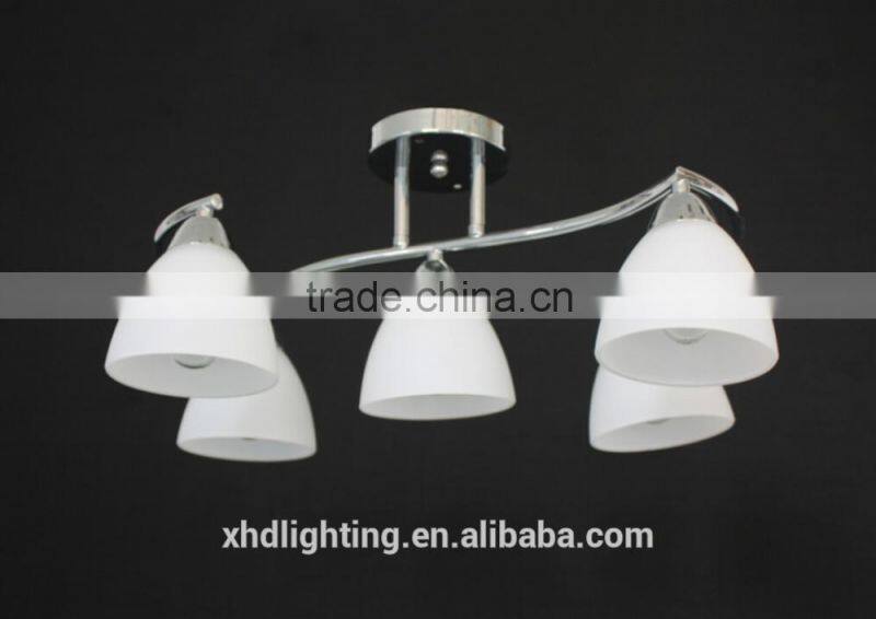 white stylish glass chandelier Coozen direct manufacturer for restaurant/hotel decoration