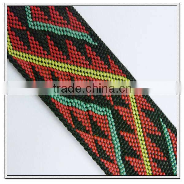 1.5 inch Jacquard webbing strap for fashion belt ,38mm pp pattern webbing strap
