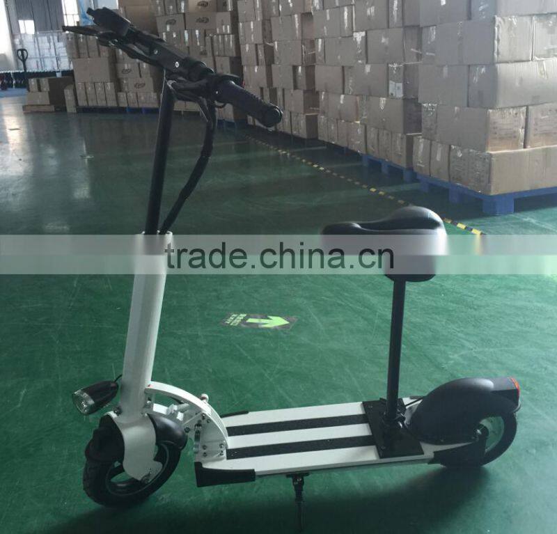 350W Foldable E-scooter/ electric scooter with 36v battery and brushless motor