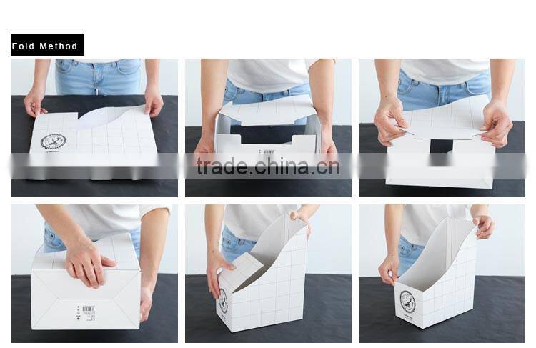 China logo printed multi-wall cardboard kraft stroage box