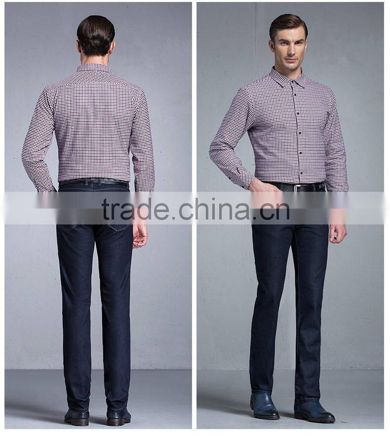 Men with velvet jeans trousers straight male 2016 cultivate one's morality pants outfit bound feet