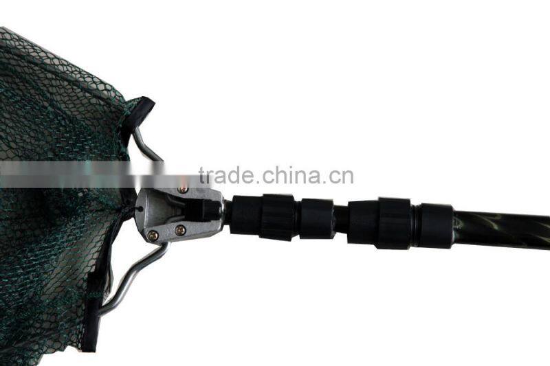 2015 New Design Aluminum Folding Telescopic 1m - 1.78m Landing Net Fishing Pike Carp Extending