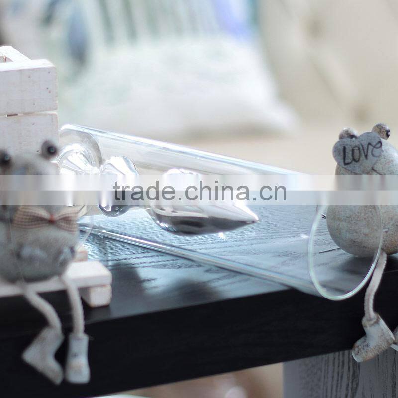 Promotion glass candle holder