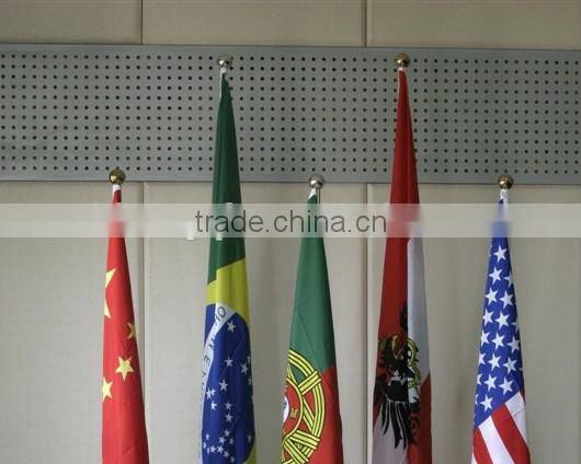 The Meeting of Polyester Table Flags