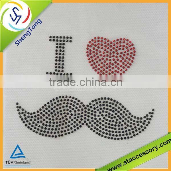 hot fix rhinestone heat transfers wholesale for craft