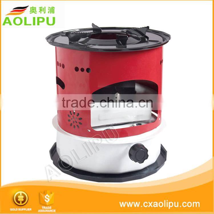 Cooking and heating kerosene stove and camping stove