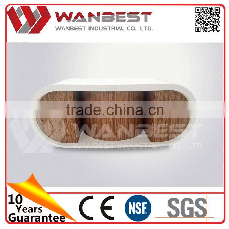 Round Curved manager office desk table