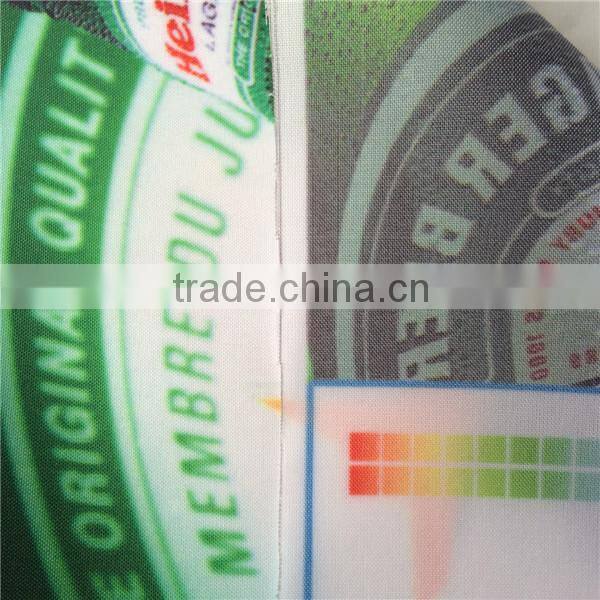 waterproof good stretch scroll fabric for flag