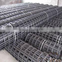 (Factory)54.5mx6m,85KN/m--85KN/m,High Tensile Strength Steel--Plastic Geogrid
