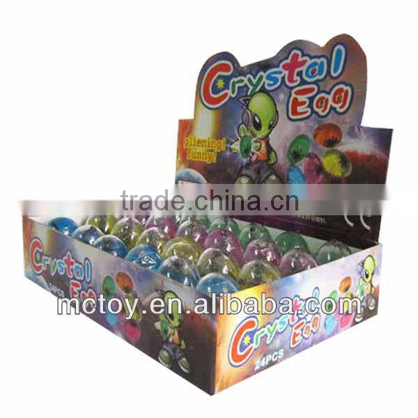 Factory supplier wholesale popular Crystal Egg crystal gift crystal ball dinosaur egg crystal slime toys