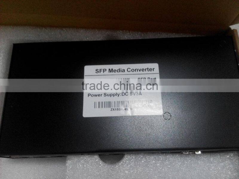 8 Port Media Converter from China Supplier