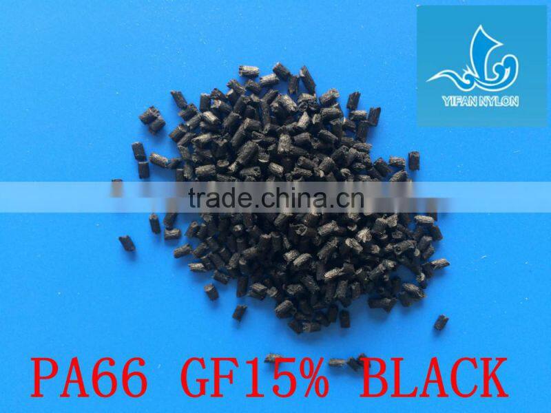PA66 GF15 BLACK,nylon66 resin ,nylon 66 raw material