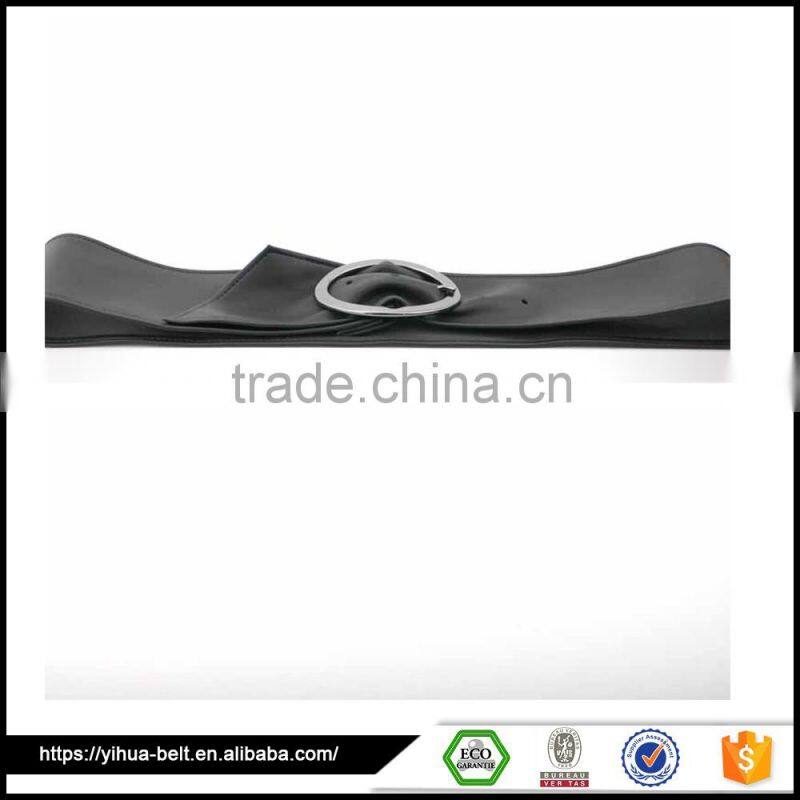 new Fashionable metal buckle hot sell garment pu belt with rivet