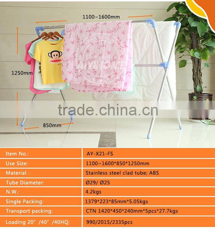 Garment Hanging Display Rack Clothes Hanger Stand Shelf