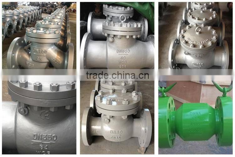 DIN PN64 swing check valve cast steel