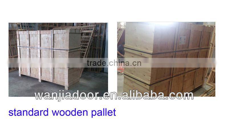 Foshan wanja exterior pvc doors prices