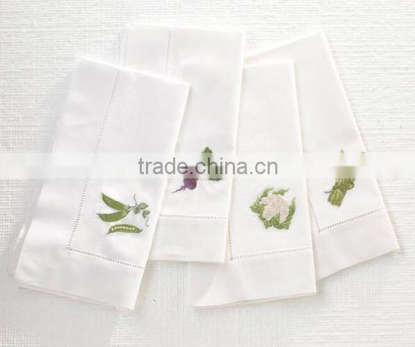 hand embroidery napkin