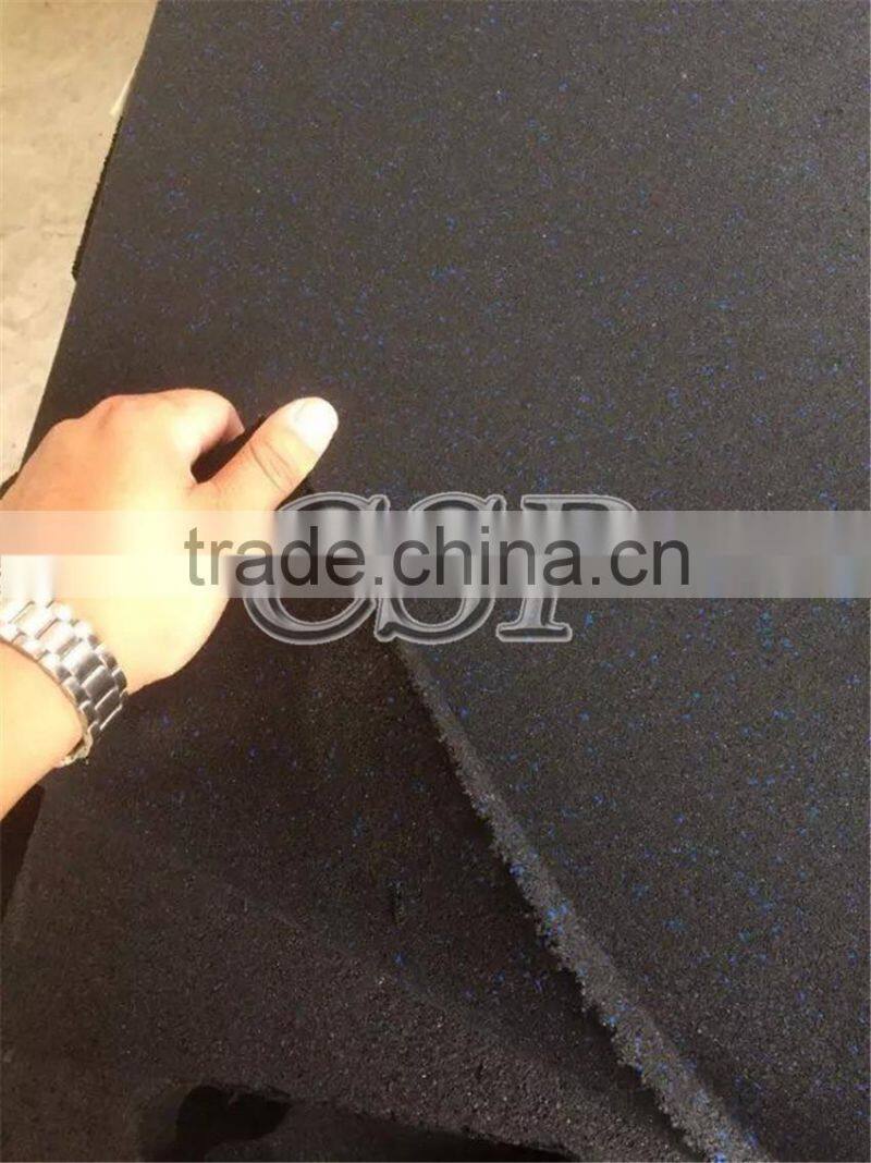 HOT SALES !!! Qingdao CSP black color cheap rubber sheet floor mat