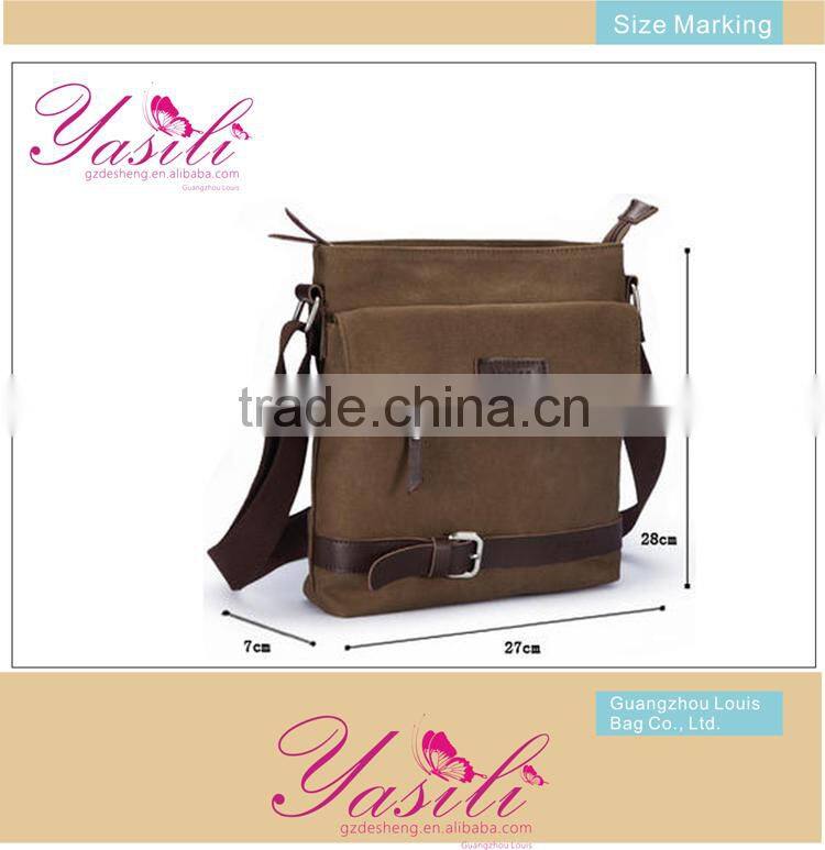 men shoulder messenger bags canvas and leather messenger bag