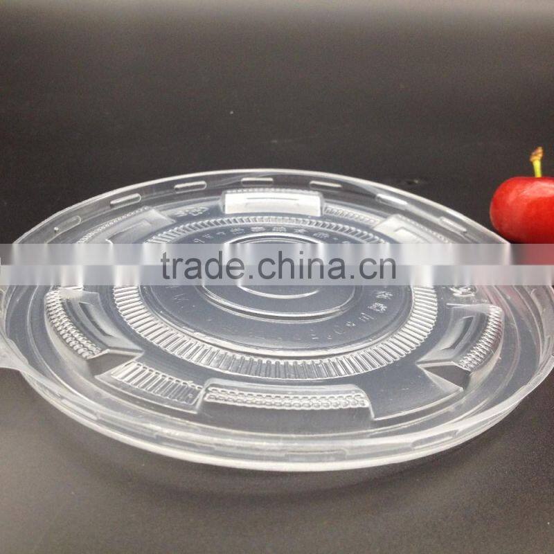 Wholesale PP Plastic Eco-Friendly Bowl fruilt summer With Lid 850ML