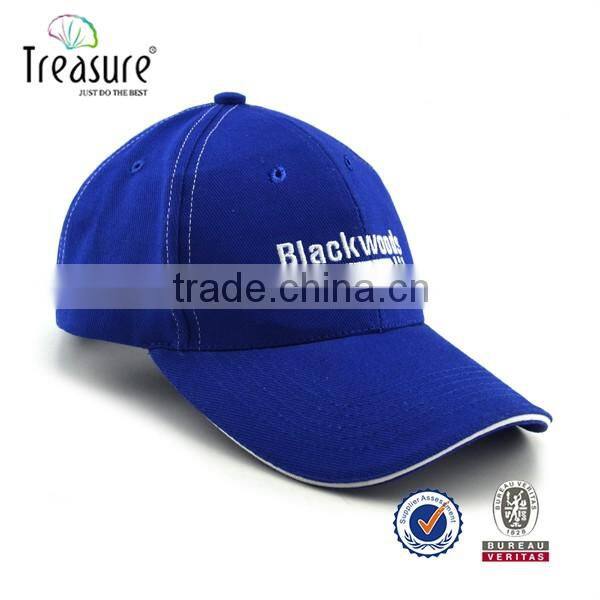 Custom hat supplier 100% cotton hats custom baseball cap hand embroidery design wholesale