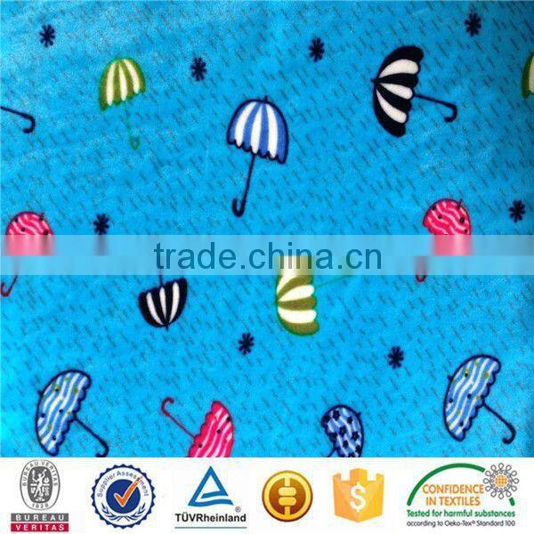Changshu Factory Directly Selling Spun KS Poly Spandex Velour Fabric For Garment