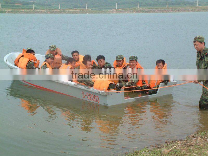 5918 fiberglass fishing boat with paddles for sale