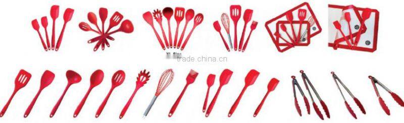 Colorful Silicone Baking Tool Cake Cream Butter Spatula Mixing Batter Scraper