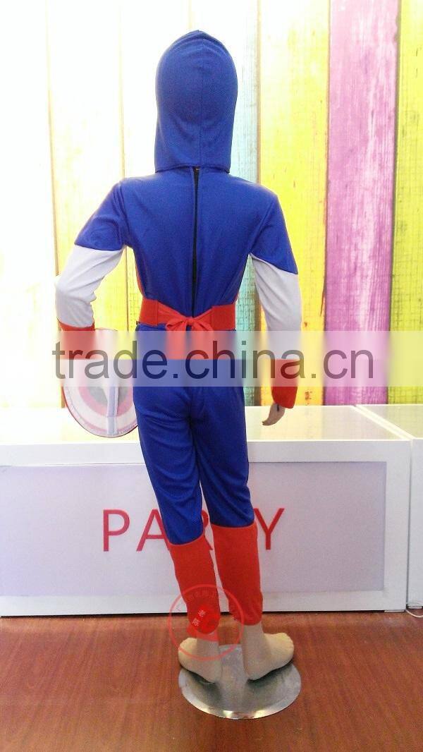 avengers jacket mascot costumes captain america shield costume for kids
