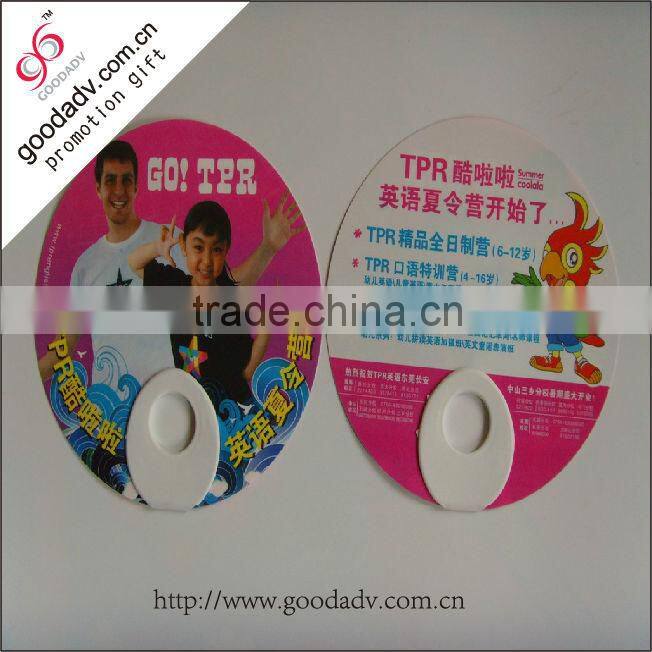 Eco-friendly pp fans new product custom logo personalized plastic hand fan