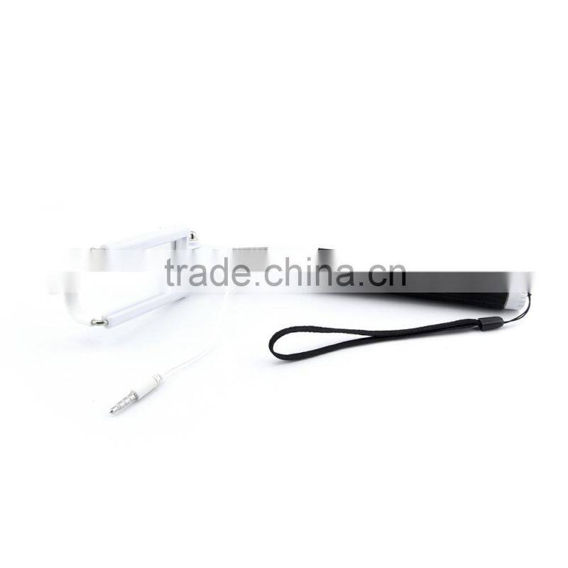 OEM ODM Cheap china manufacture smartphone cable monopod selfie stick