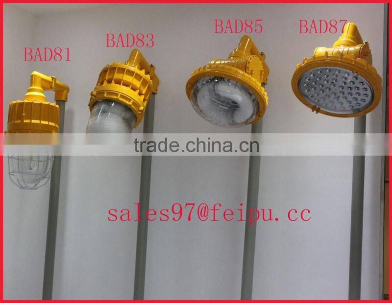 BAD87 ATEX approval 40w high quality led explosion proof lamp