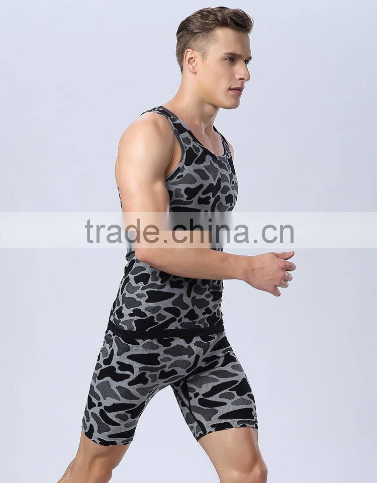 Leopard men comfortable breathable quick-drying movement five minutes of pants