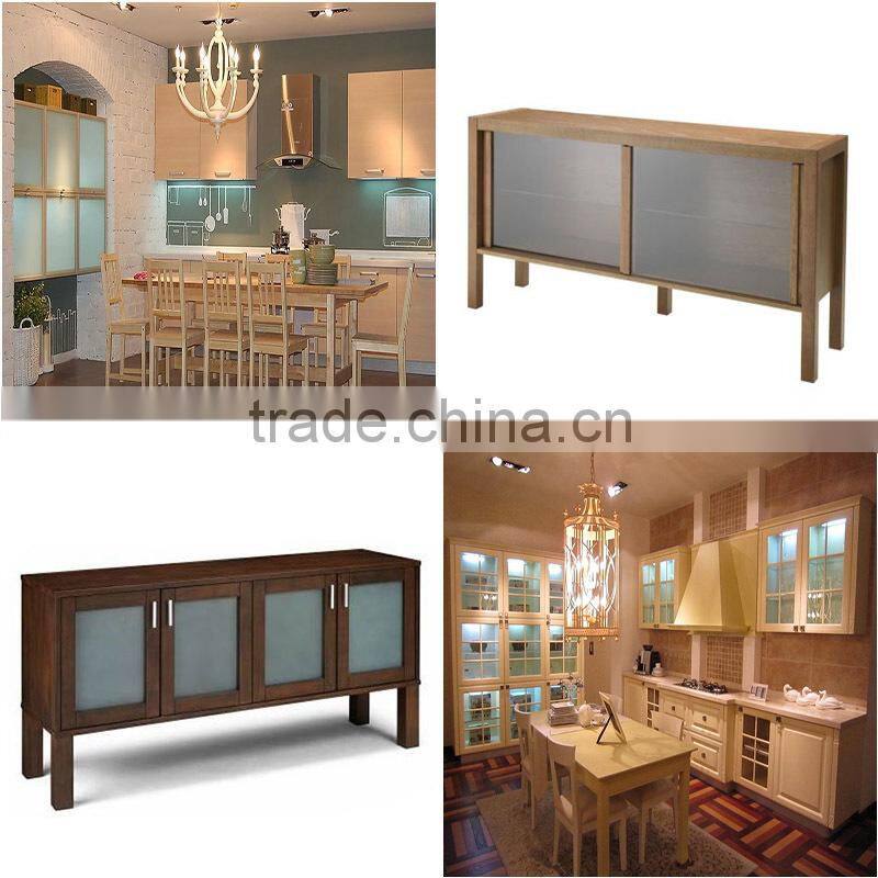 6mm Black Back silkscreen printing Tempered Glass