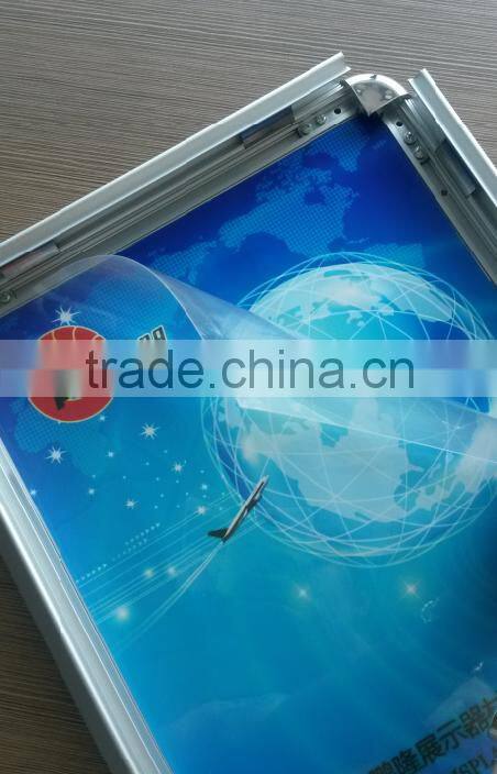 anodized aluminum round corner 32MM snap frame customized size and color poster picture frame