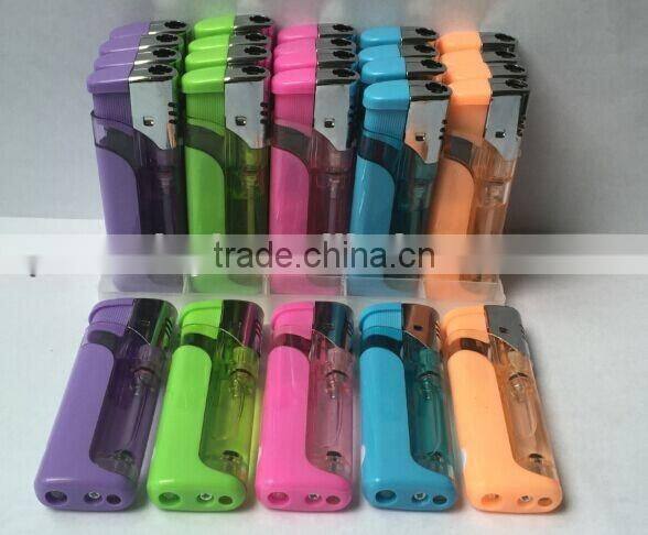 windproof led lighter with flash and high quality