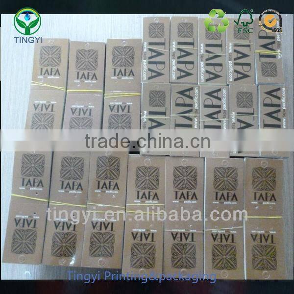 custom fasion cloth paper hang tag