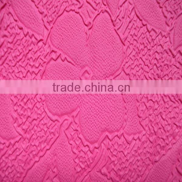 embossed pongee fabric