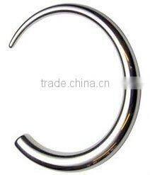 UV Ear Spiral,transparent white stretchers body piercing jewelry