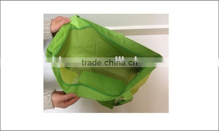 Oversized Eco-friendly Shoulder Bag Style Polyester Material Mesh Grid Beach Bag