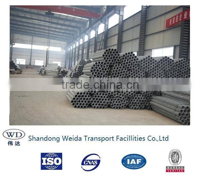 Metal Square Post Highway Guardrail Used