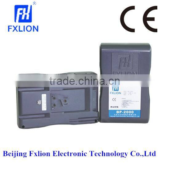 ultrathin Li ion Battery 65Wh with V mount for Broadcast Camera
