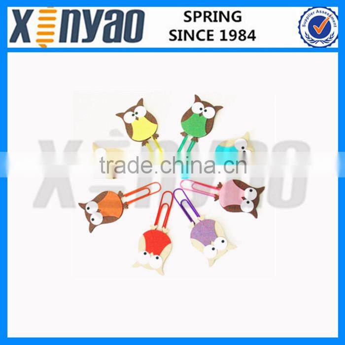 Custom PVC cartoon characters paper bookmark