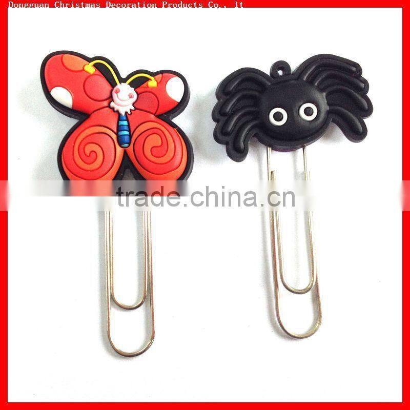 hot sell custom clips for paper,butterfly shaped unique paper cilps
