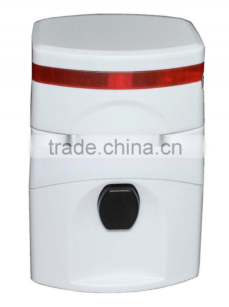 International universal travel plug adapter with dual usb charger