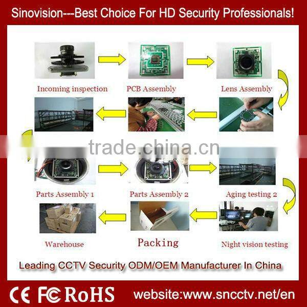 HD CVI 1.3mp bullet camera with bracket IP 66 waterproof
